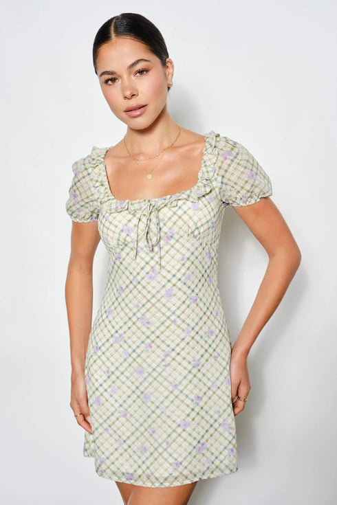 SAGE GARDEN MINI DRESS