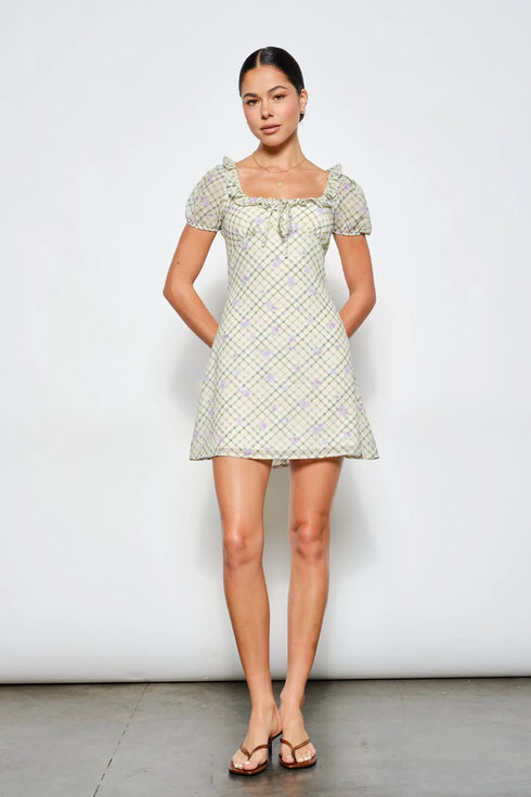 SAGE GARDEN MINI DRESS