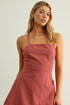 PICNIC ROMANCE GINGHAM MAXI DRESS