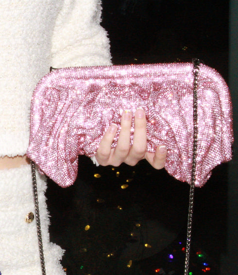 IRINA PINK EVENING BAG