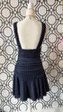 MIDNIGHT POLKA CHARM DRESS