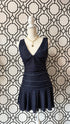 MIDNIGHT POLKA CHARM DRESS