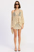 SEASIDE SHIMMER CROCHET TOP