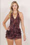 RUSTIC TEMPTATION RUFFLE ROMPER