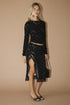 MIDNIGHT ROSE LACE SKIRT