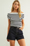COASTAL MUSE STRIPE TOP