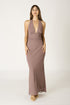 COCOA ELEGANCE MAXI DRESS
