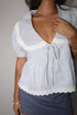 COASTAL CHARM LACE BLOUSE