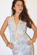 VINTAGE BLEU LACE TOP