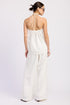 IVORY BREEZE HALTER TOP