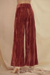 WRINKLE VELVET LOOSE PANTS