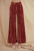 WRINKLE VELVET LOOSE PANTS