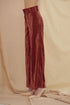 WRINKLE VELVET LOOSE PANTS