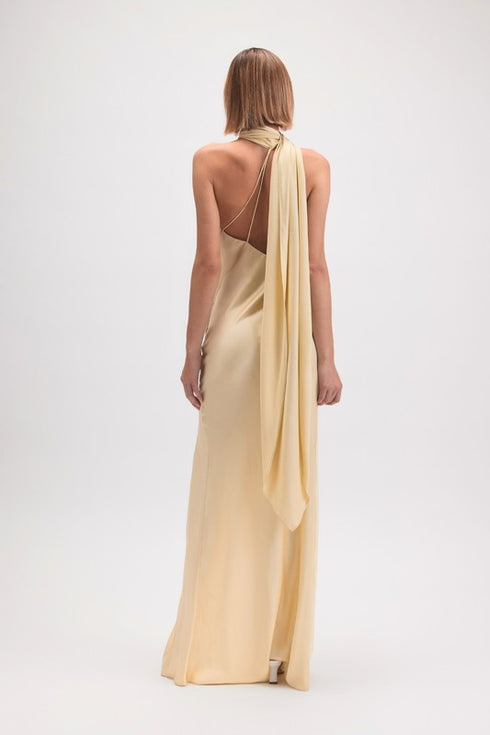 AYSE LONG SCARF DRESS