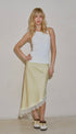 BUTTER YELLOW LACE WHISPER SKIRT