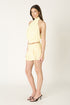 LEMON SORBET RUFFLE MINI SKIRT