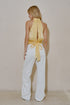 GOLDEN GLOW HALTER TOP