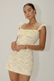 YELLOW MINI DRESS