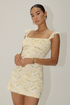 YELLOW MINI DRESS