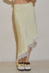 BUTTER YELLOW LACE WHISPER SKIRT