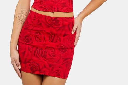ROSE MINI SKIRT